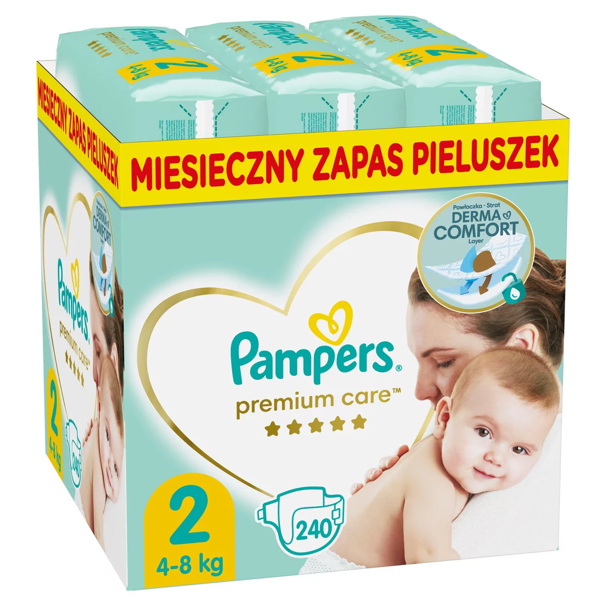 pieluchomajtki pampers 6 mała paczka