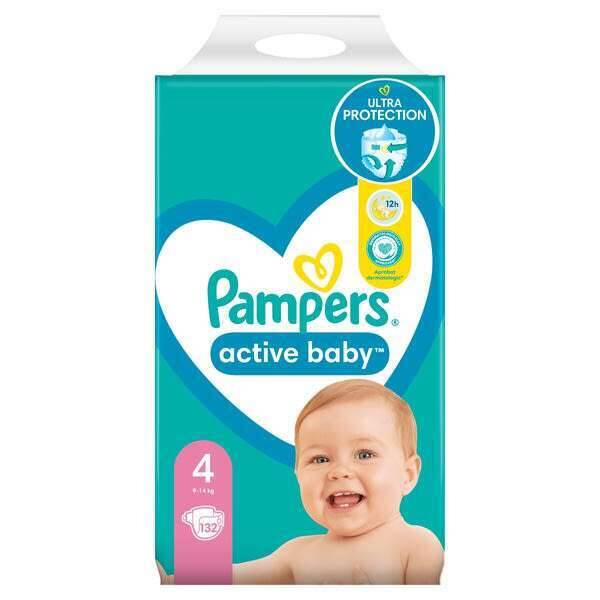 pampers sensitive chusteczki dla niemowląt 4 x 56 szt