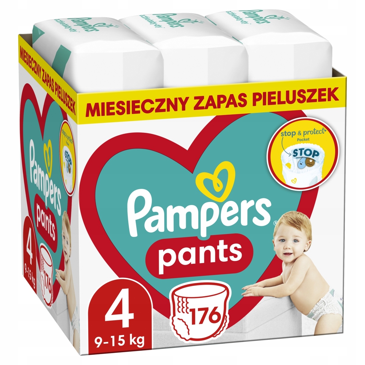 pieluchomajtki pampers jumbo 3