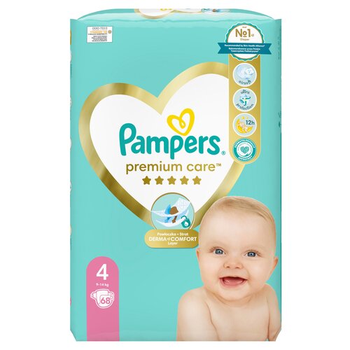 ceneo pampers premium care 4 168