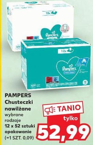 chusteczki pampers 4 pak