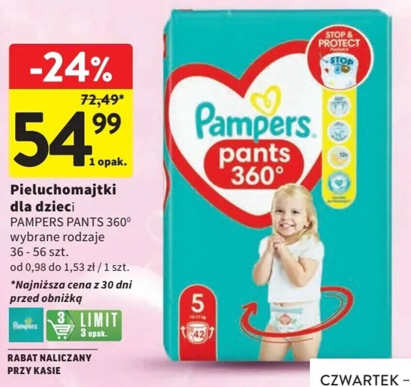 ciąża 18 tydzień pampers