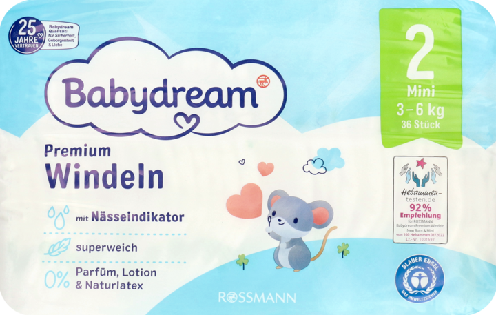 rossmann pampers baby dry