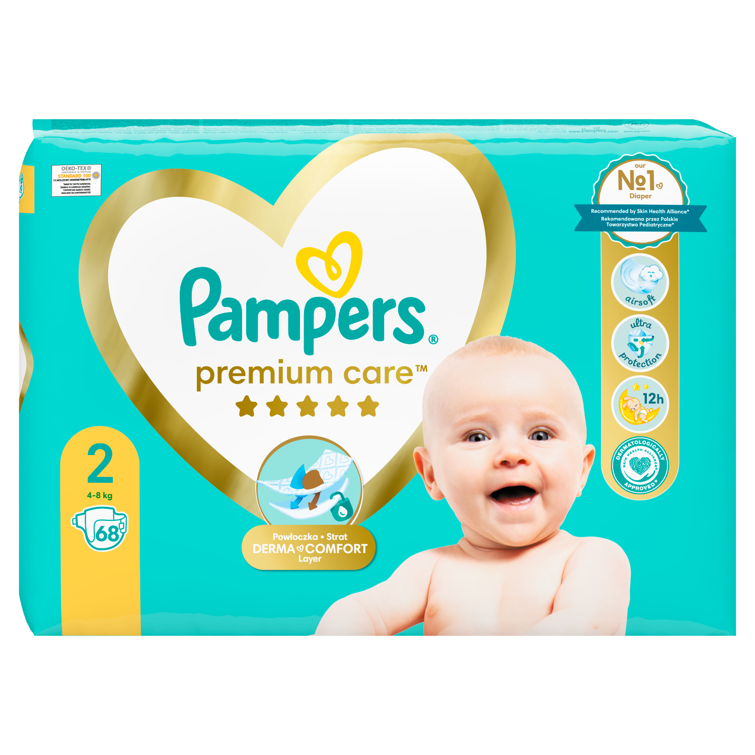 pampers premium care 4 plu