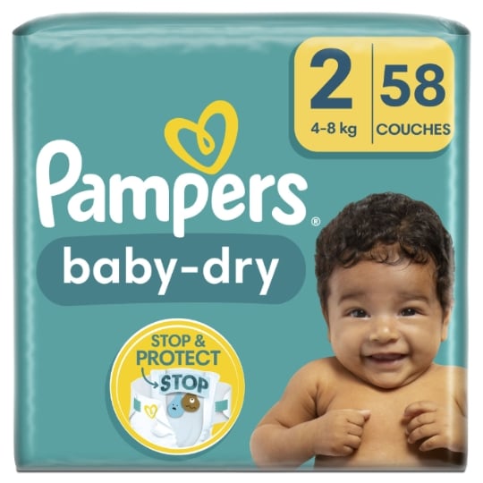 pieluchy pampers active baby-dry 2