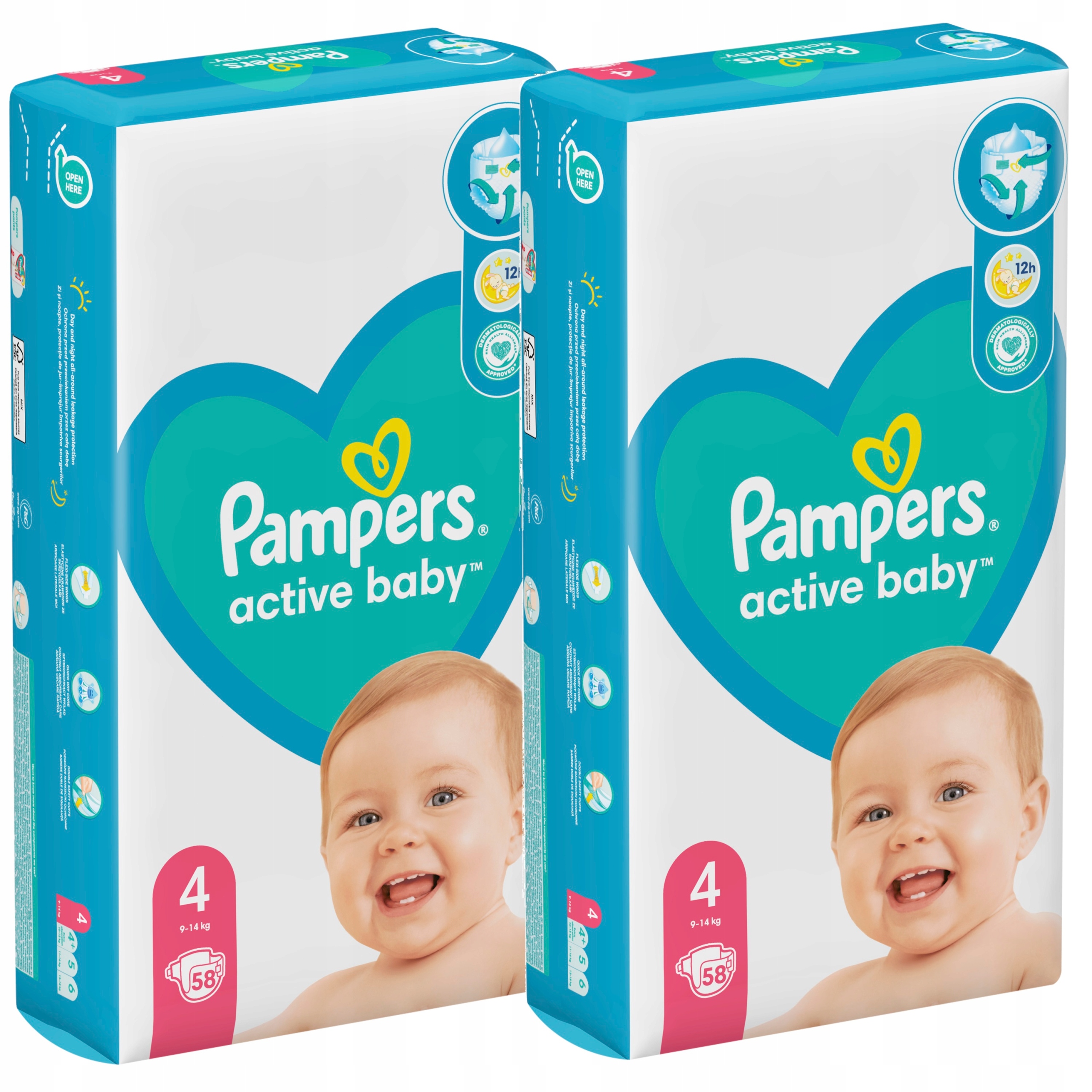 pampers baby dry 3 cena 90 sztuk