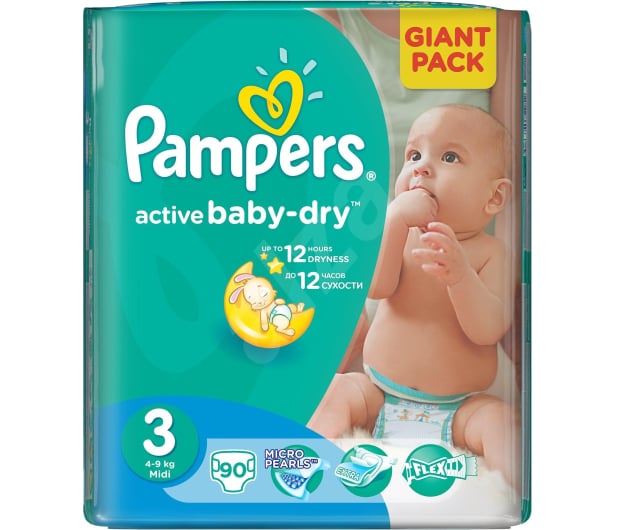 pampers 74 szt active baby 2