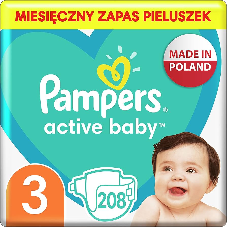 pampers sleep and play rozmiar 3 58 sztuk