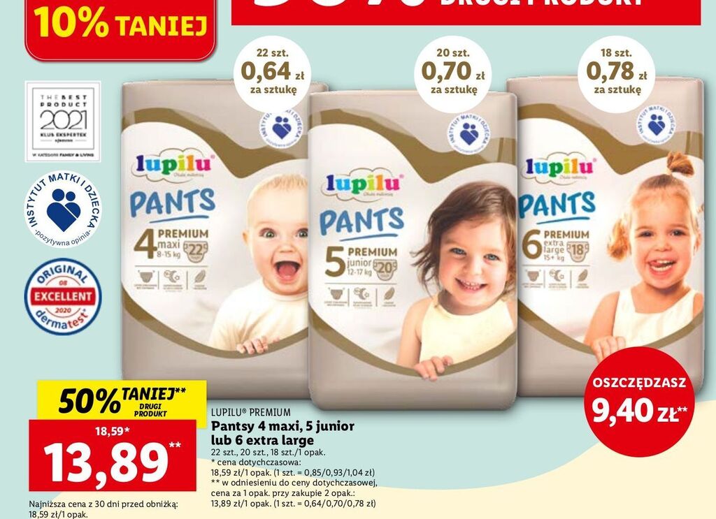 chusteczki nawilżane pampers 12 x 64