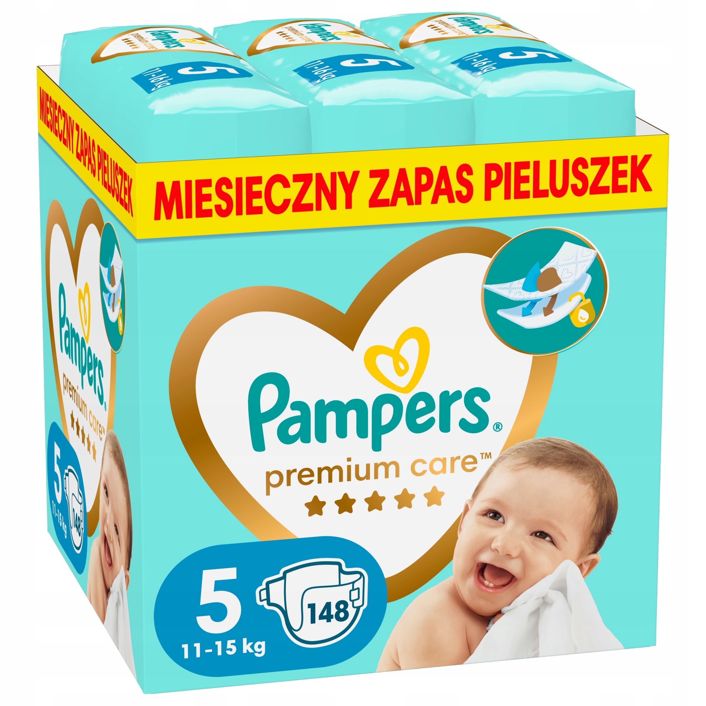 chusteczki pampers z wieczkiem fresh