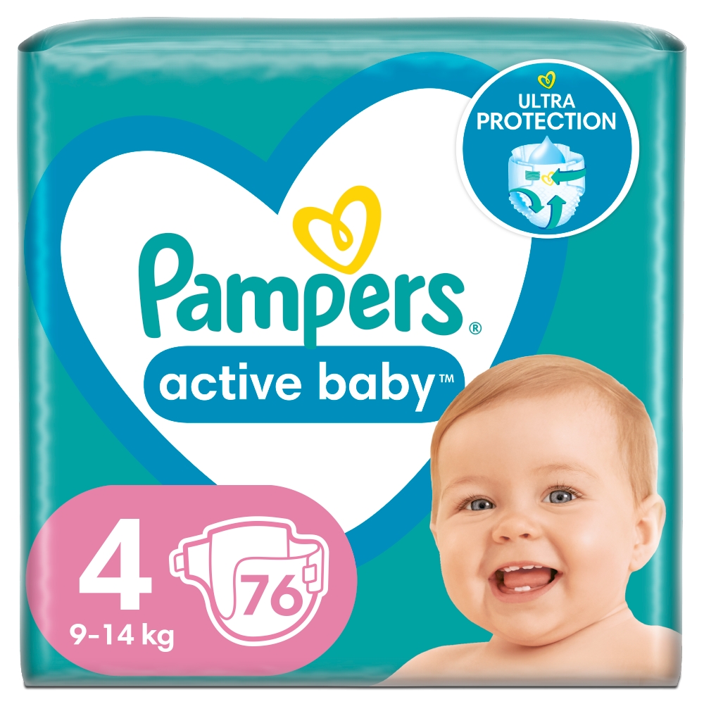 pampers pudelko chustki