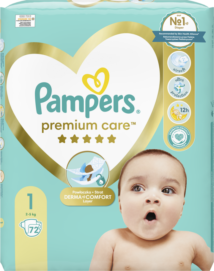 pampers jumbo pack size 1 cena