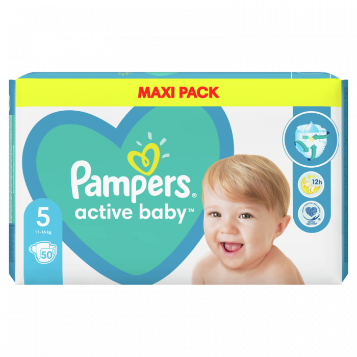 pampers 4 active baby noc