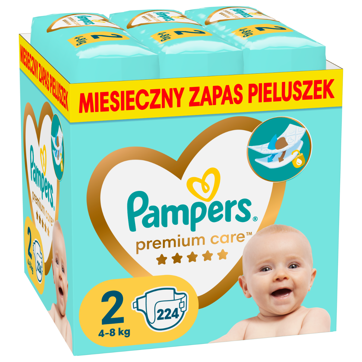 pieluchy pampers 4 selgros