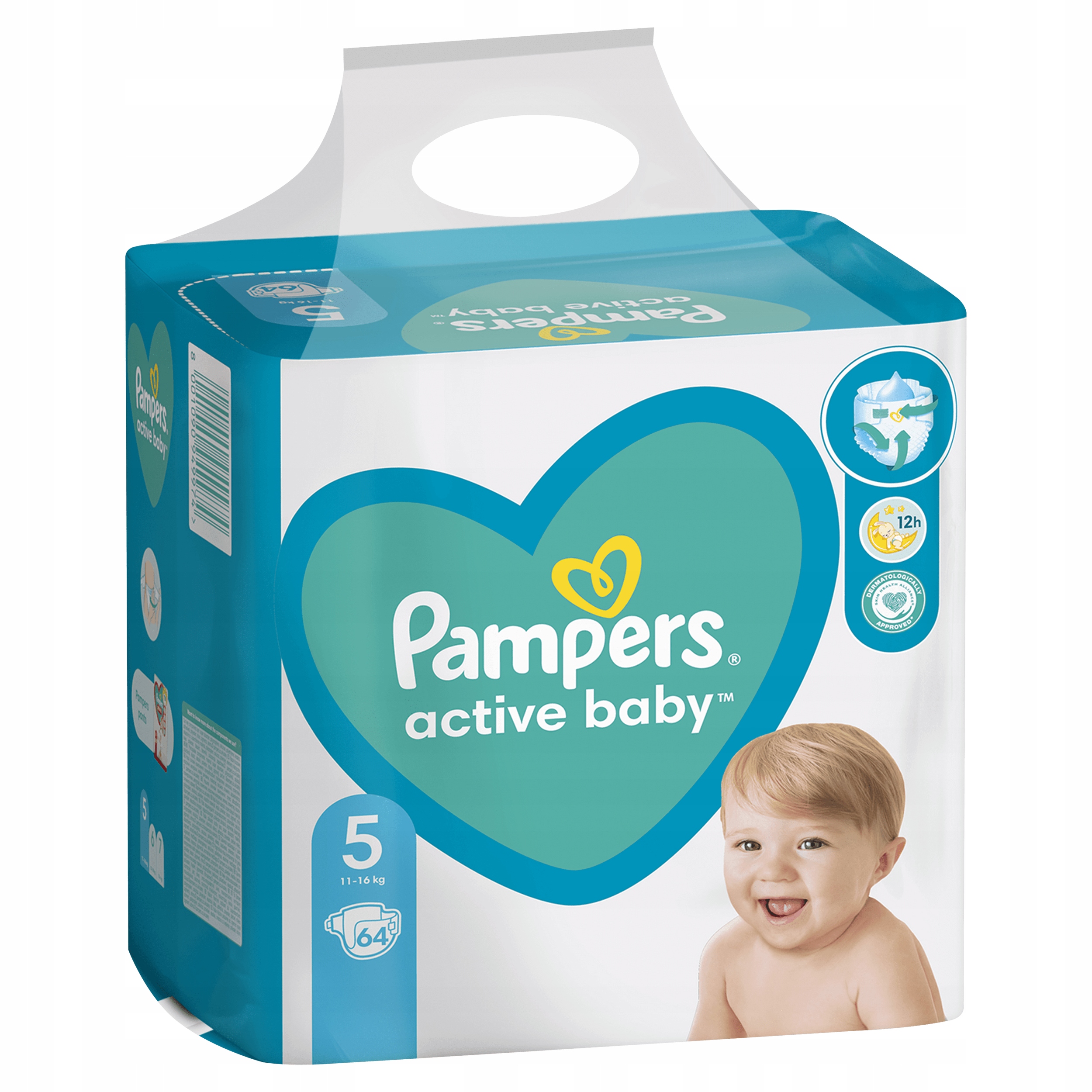 pampers active baby-dry pieluchy rozmiar 4