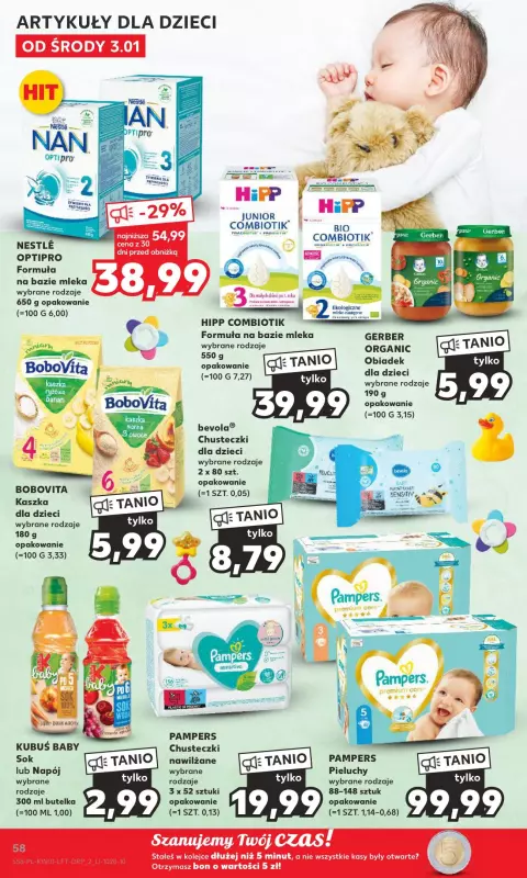 pampers pure wskaznik zasikania