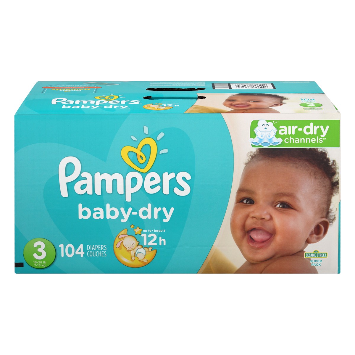 pampers chusteczki w pudełku