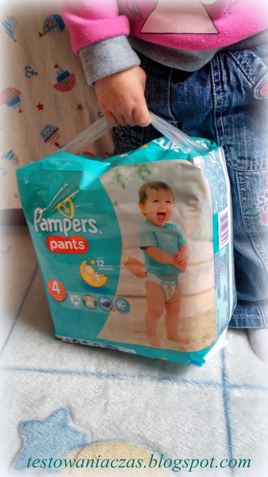 pampers żel