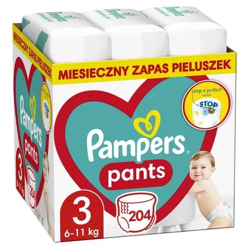 podkłady pampers