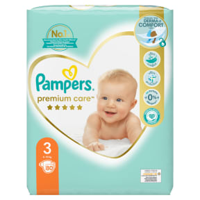 rozmiary pampers premium care