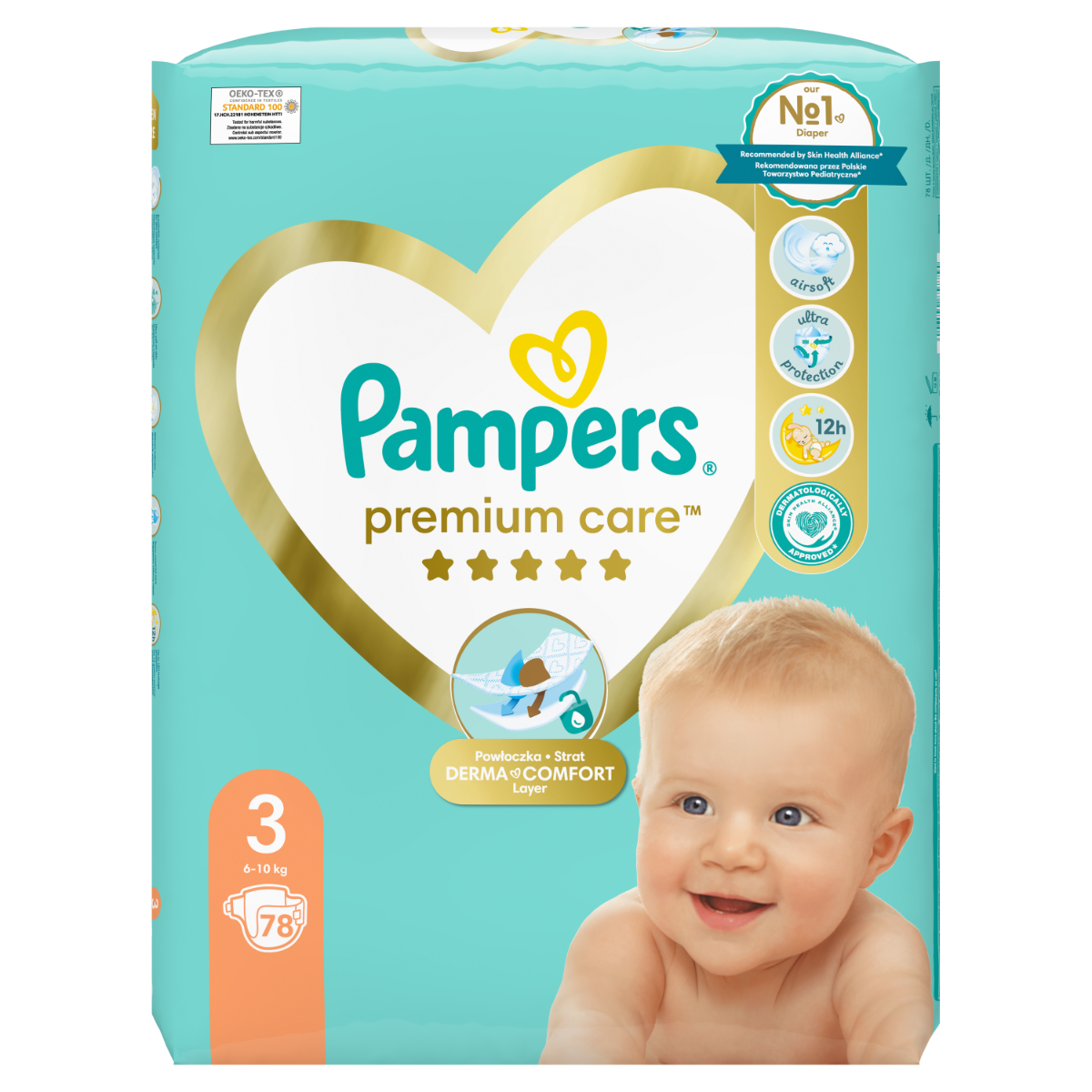 tesco pieluchy pampers premium care 4