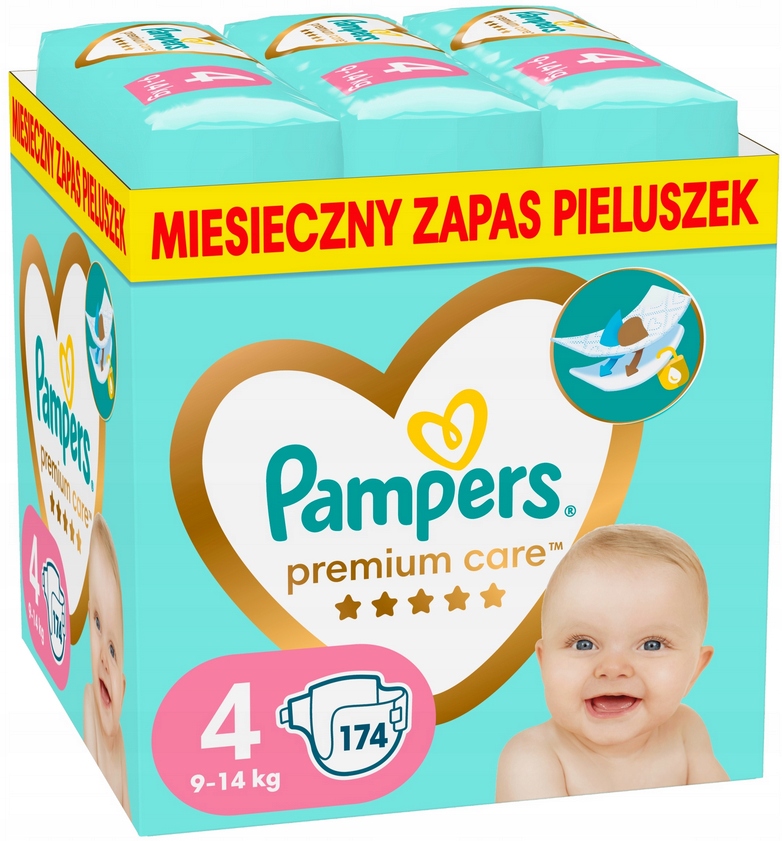 pampers pieluchy premium care 3 ce