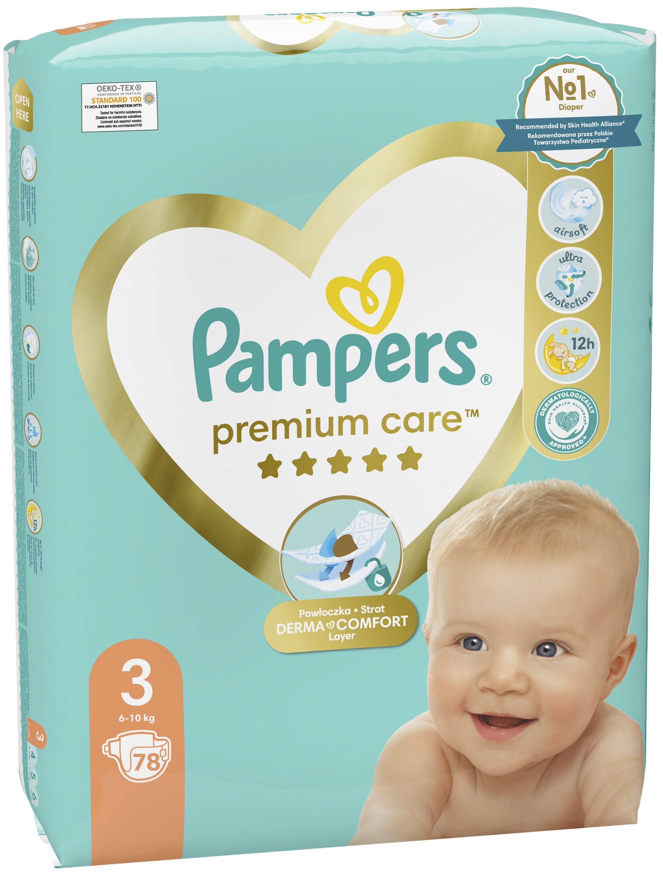 pieluchomajtki pampers 7 40 sztuk