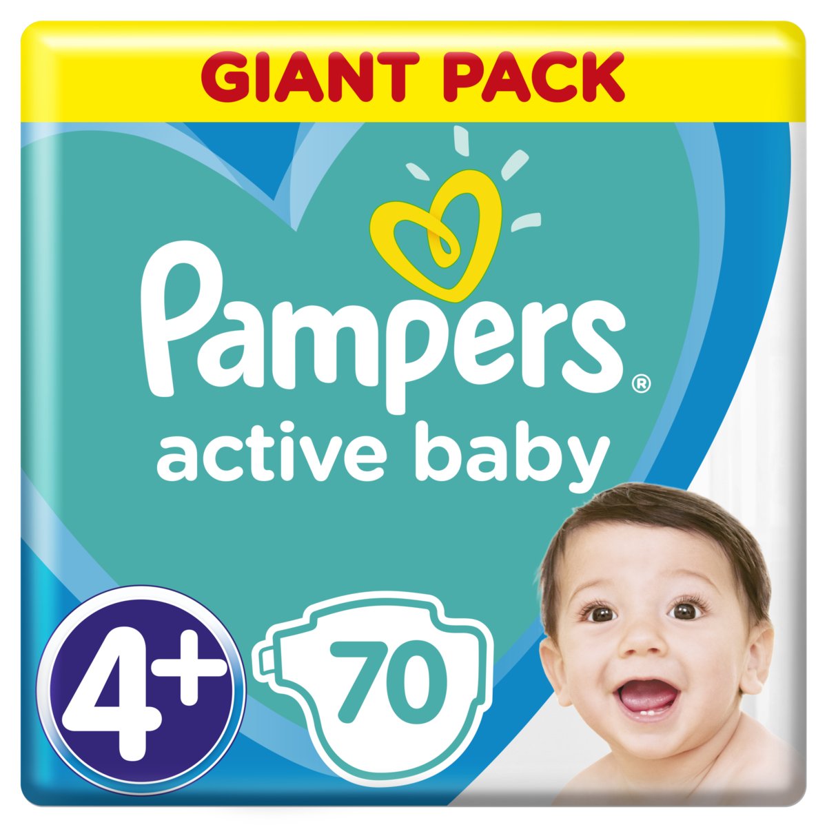 stickers on box pampers