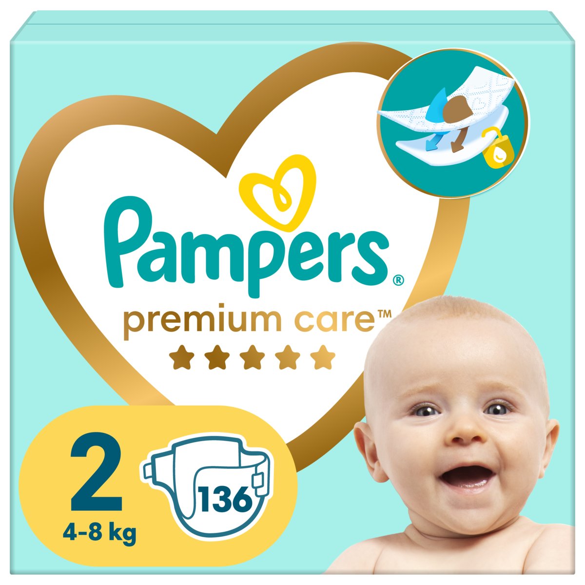 chusteczki pampers dwupak