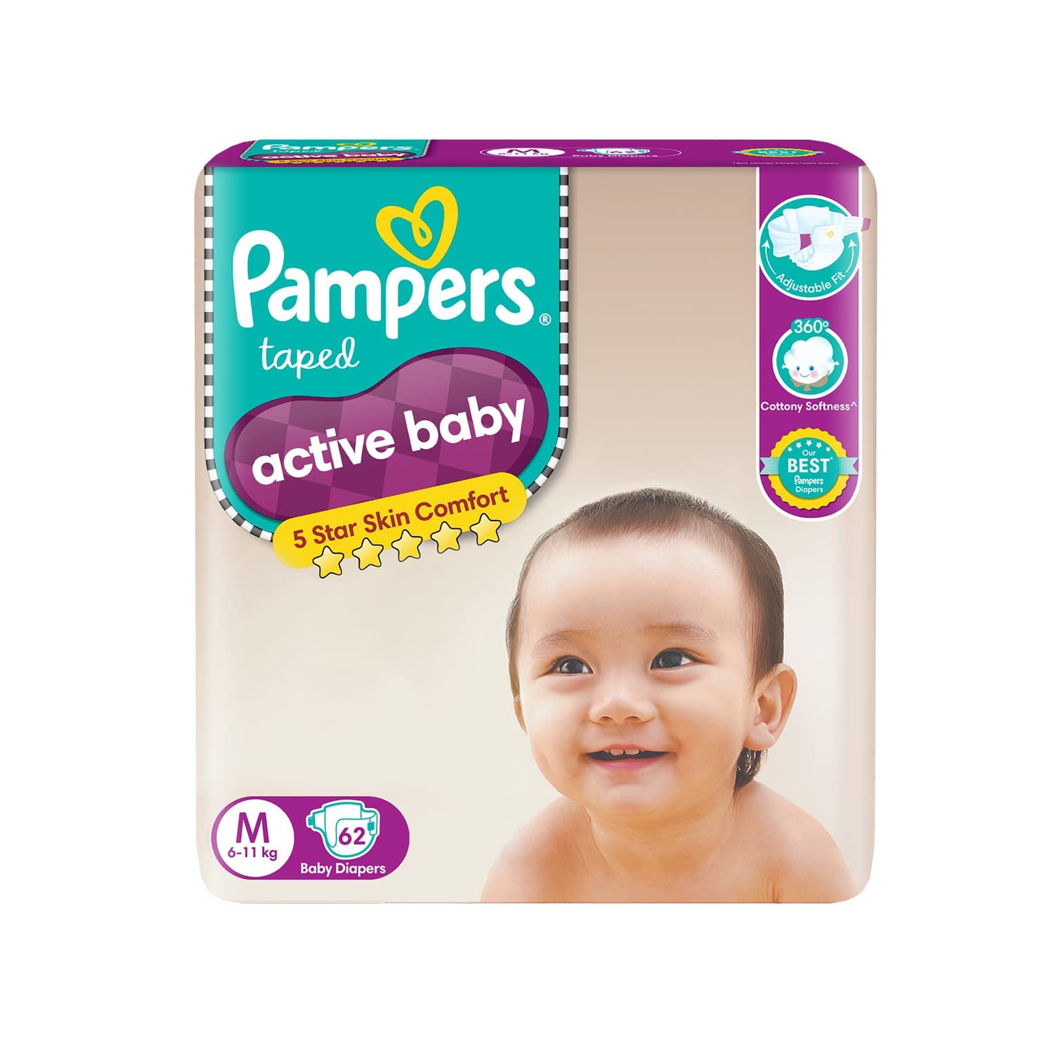 pampers 4 82 szt cena