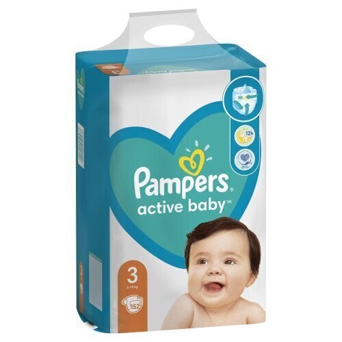 pampers active baby-dry pieluchy rozmiar 4 maxi 7-14kg 174 sztuk