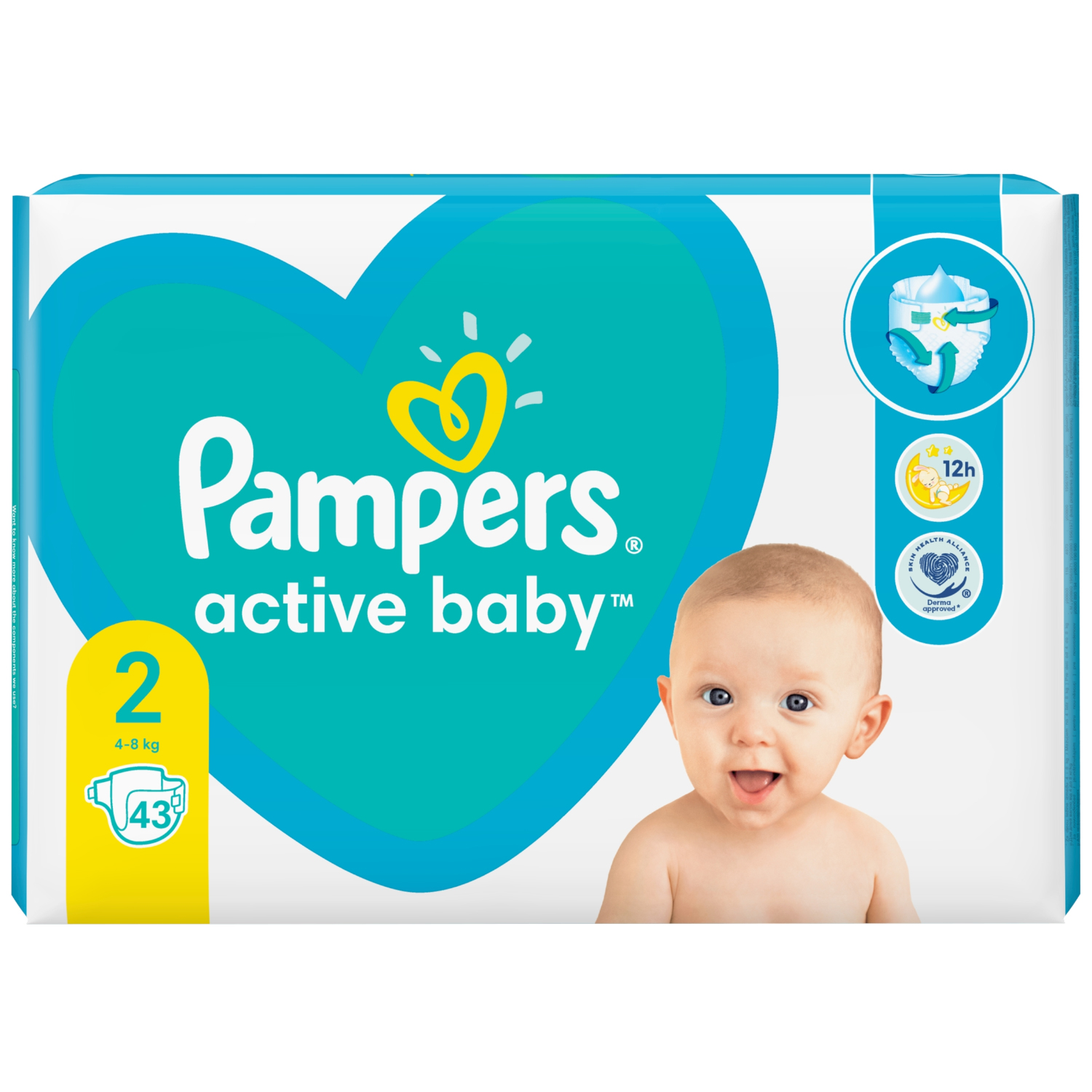 pampers monthly pack size 2