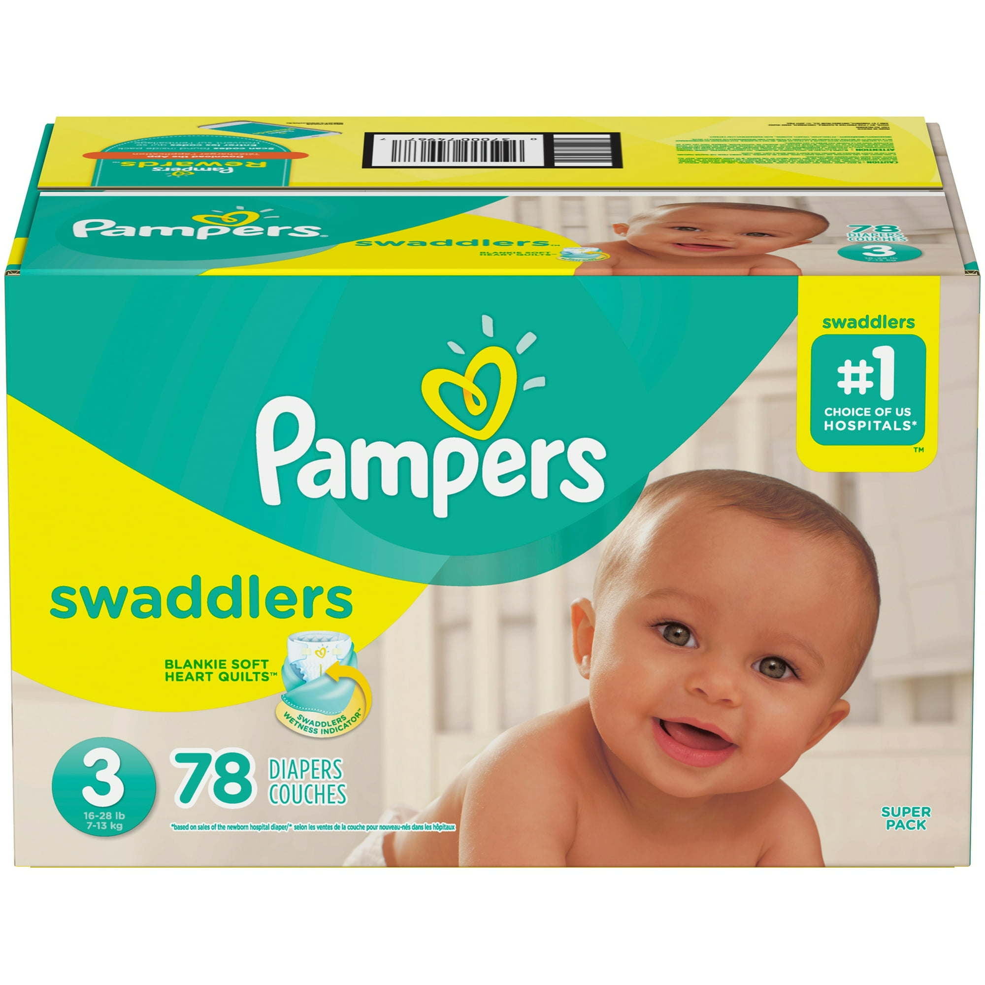 pieluchy pampers cena za sztukę