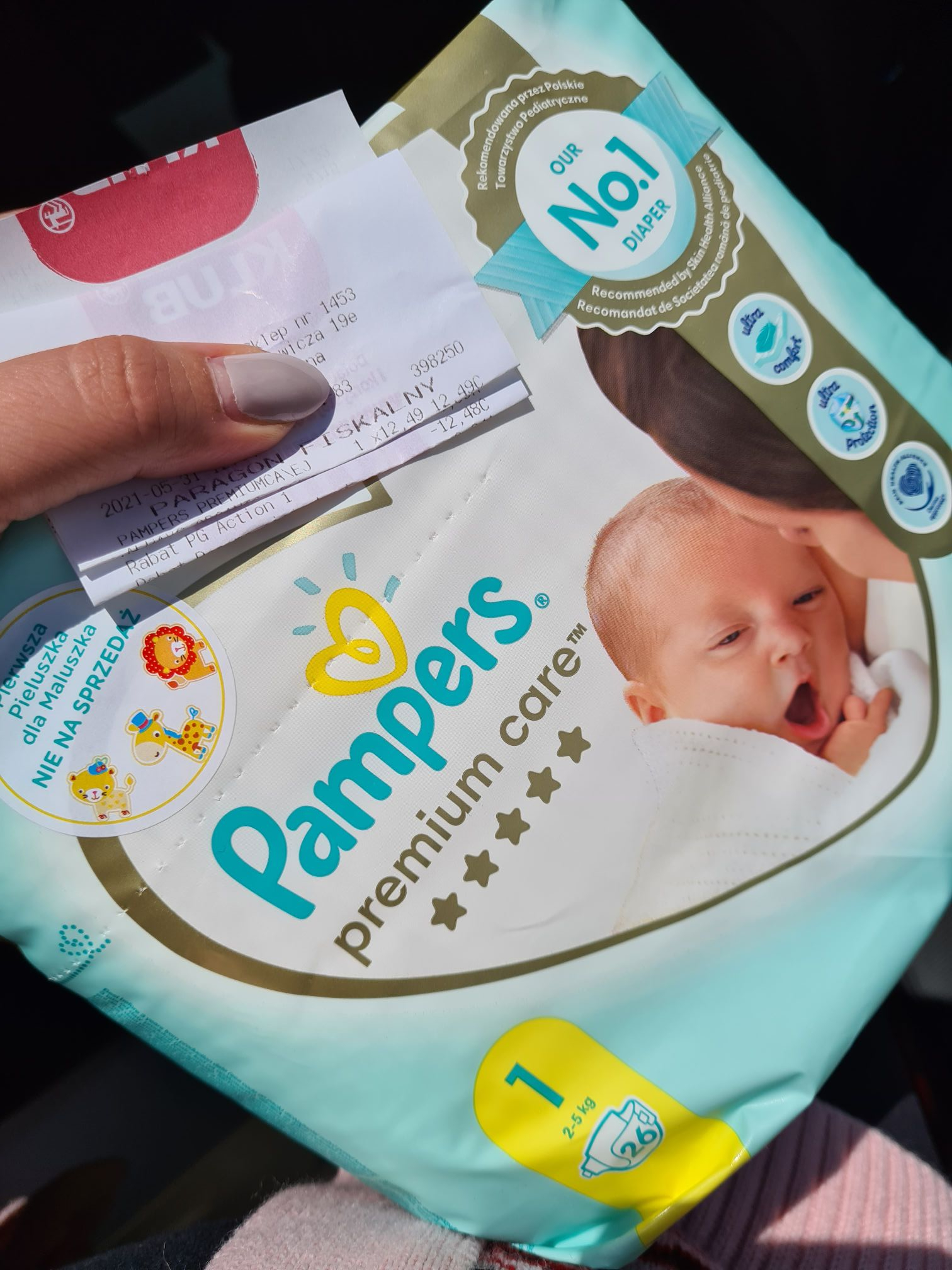 pieluchy pampers premium care xxl 2 mini 3-6 kg 240szt