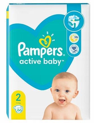 pampers active baby dry 4+ 45 szt