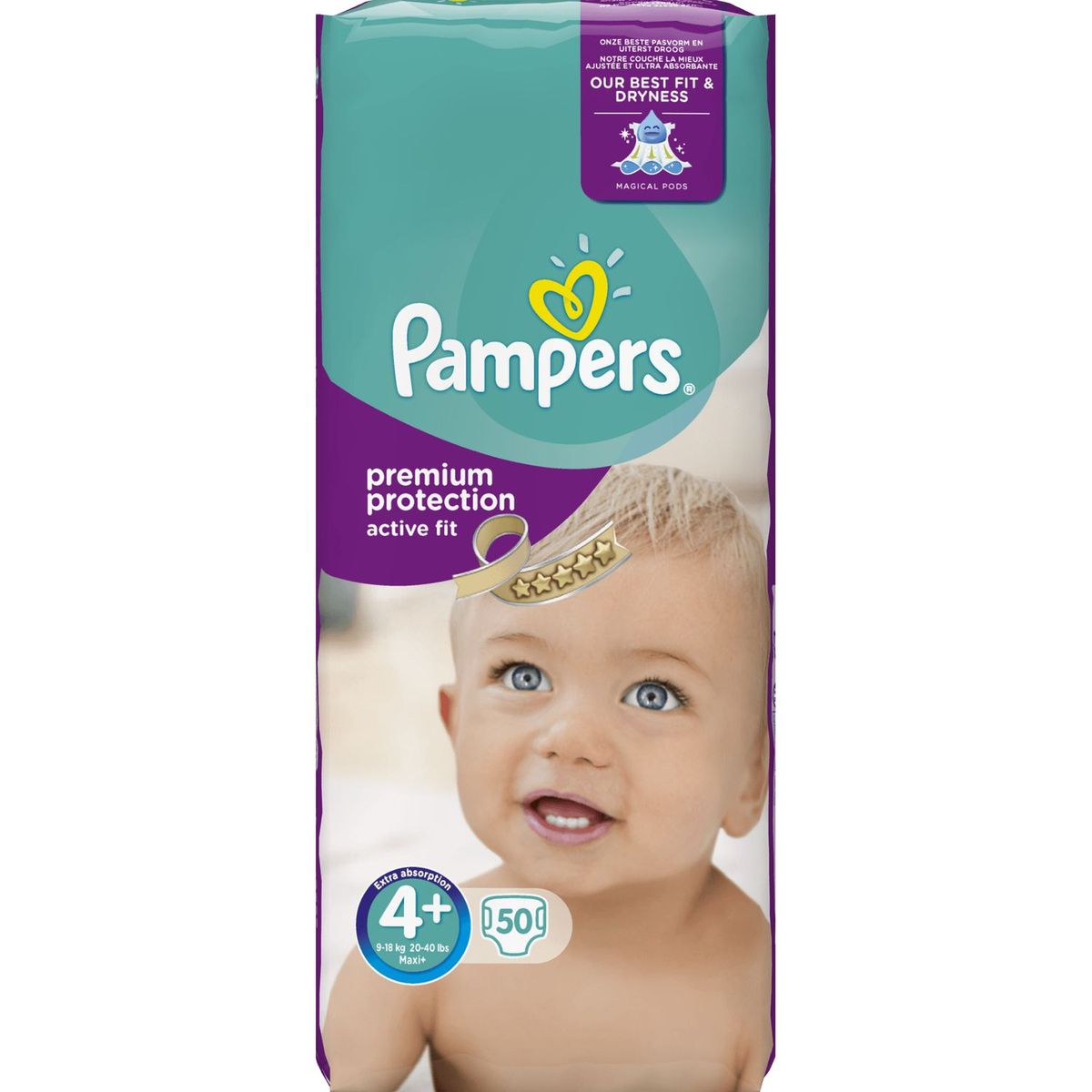 pampers active fit size 5