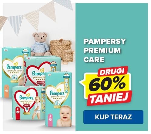 pampers pomaranczowe 4 allegro