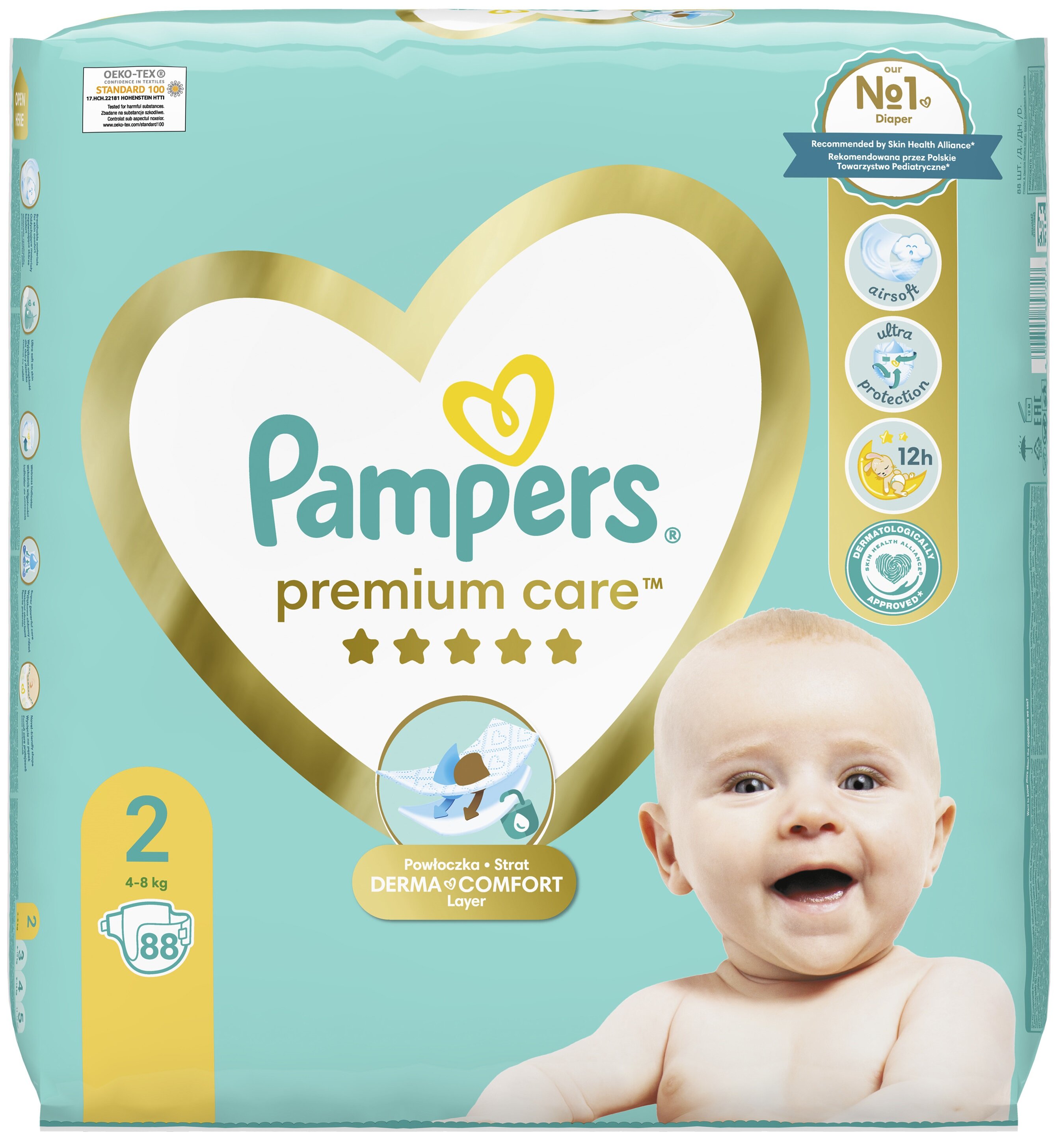 pampers z biedronki