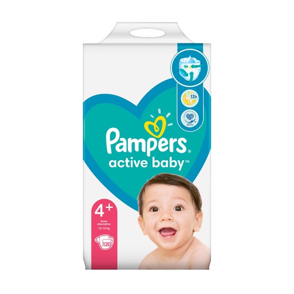 active fit pampers size 6