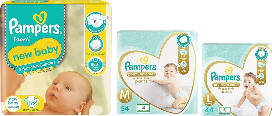 pieluchomajtki pampers pads