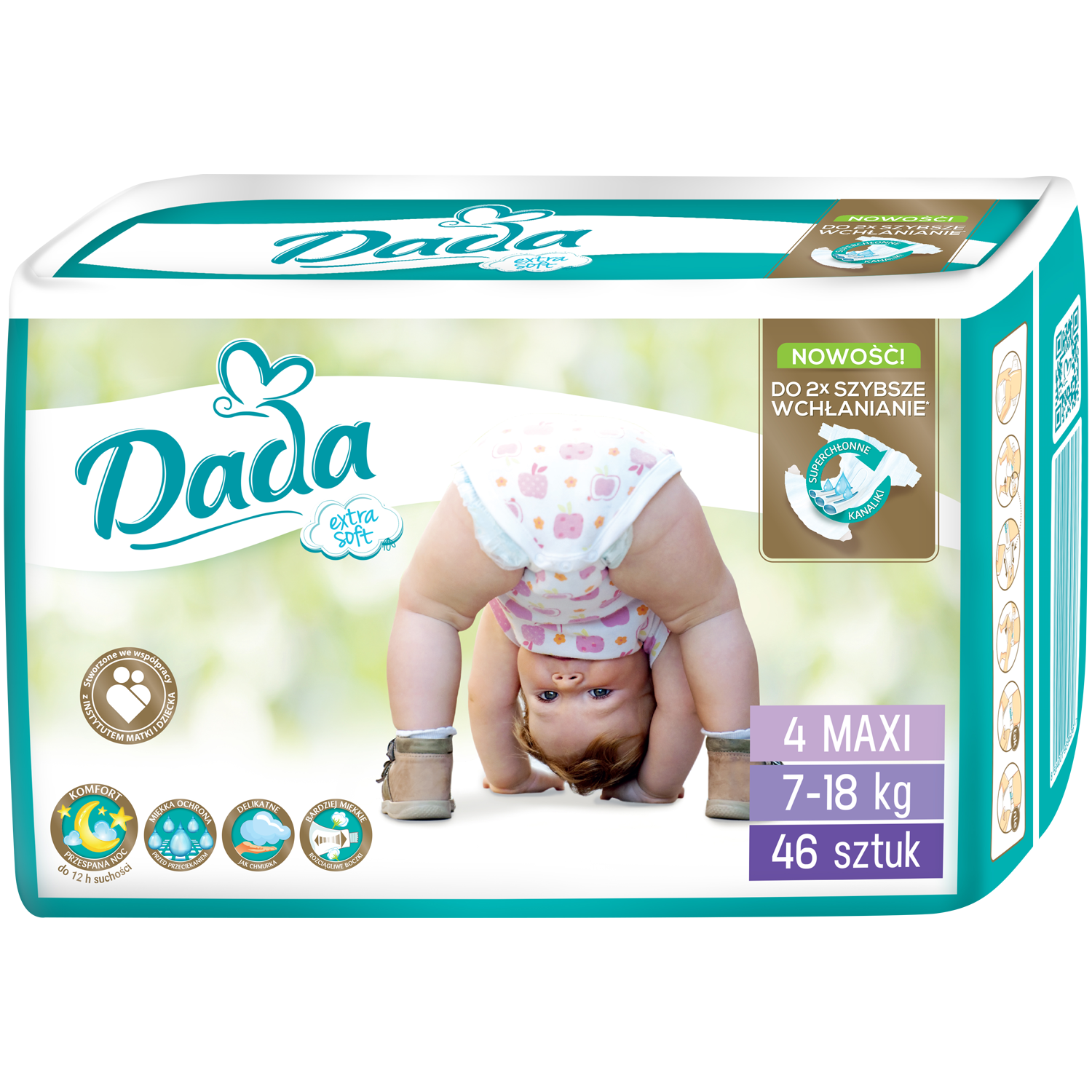 pampers po całej nocy