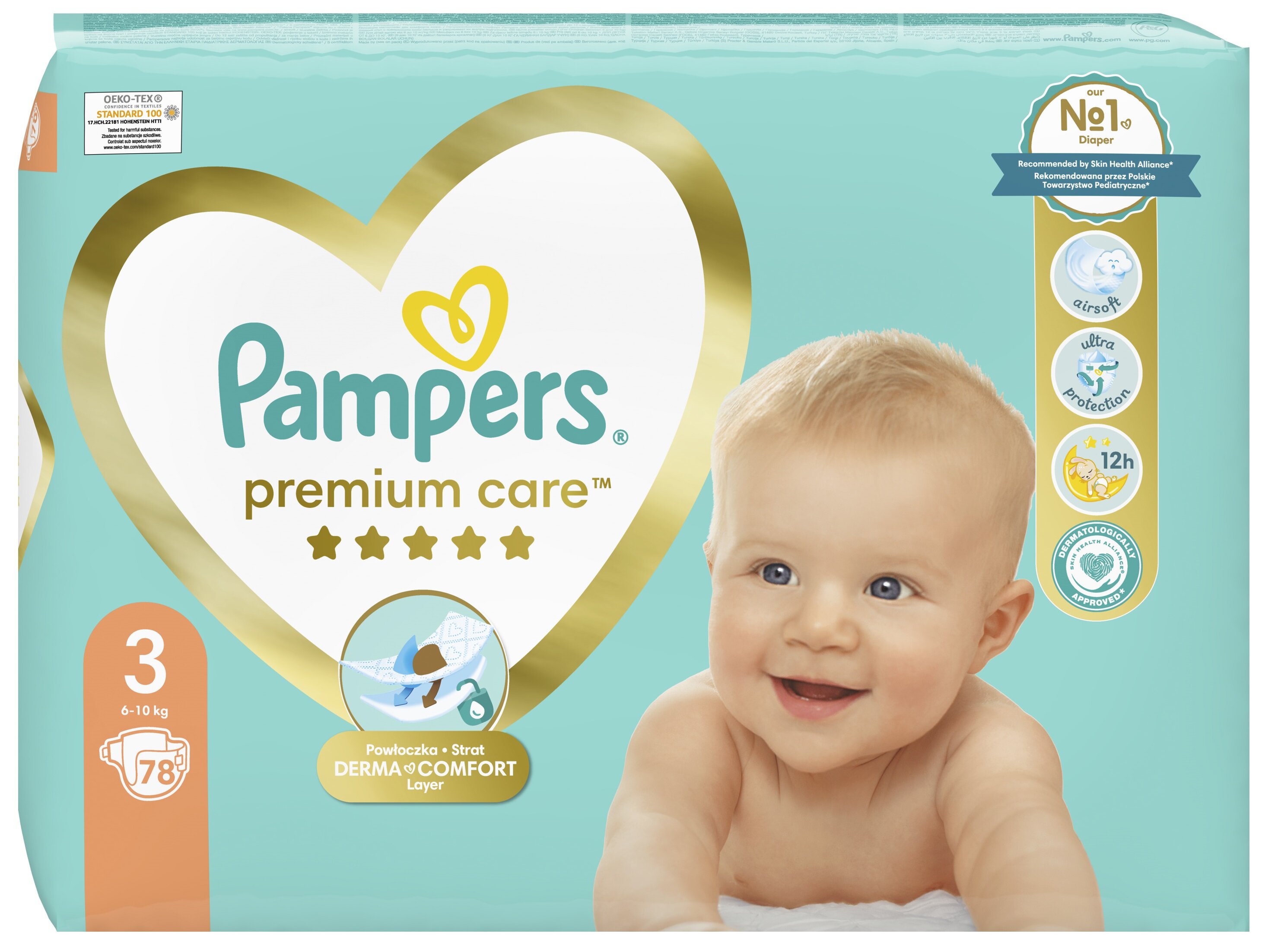 husteczki pampers x12