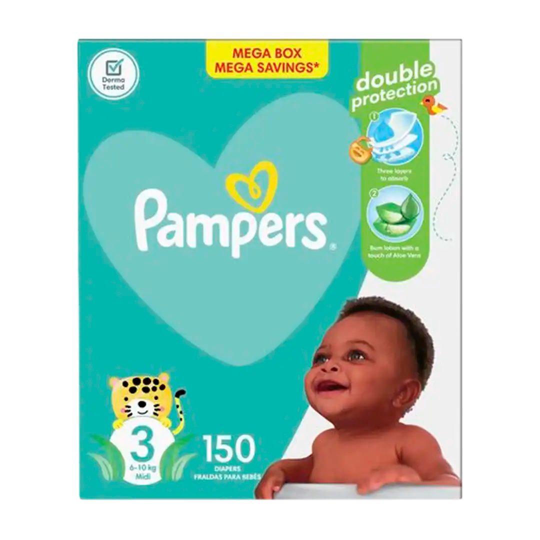 pampers dziecka