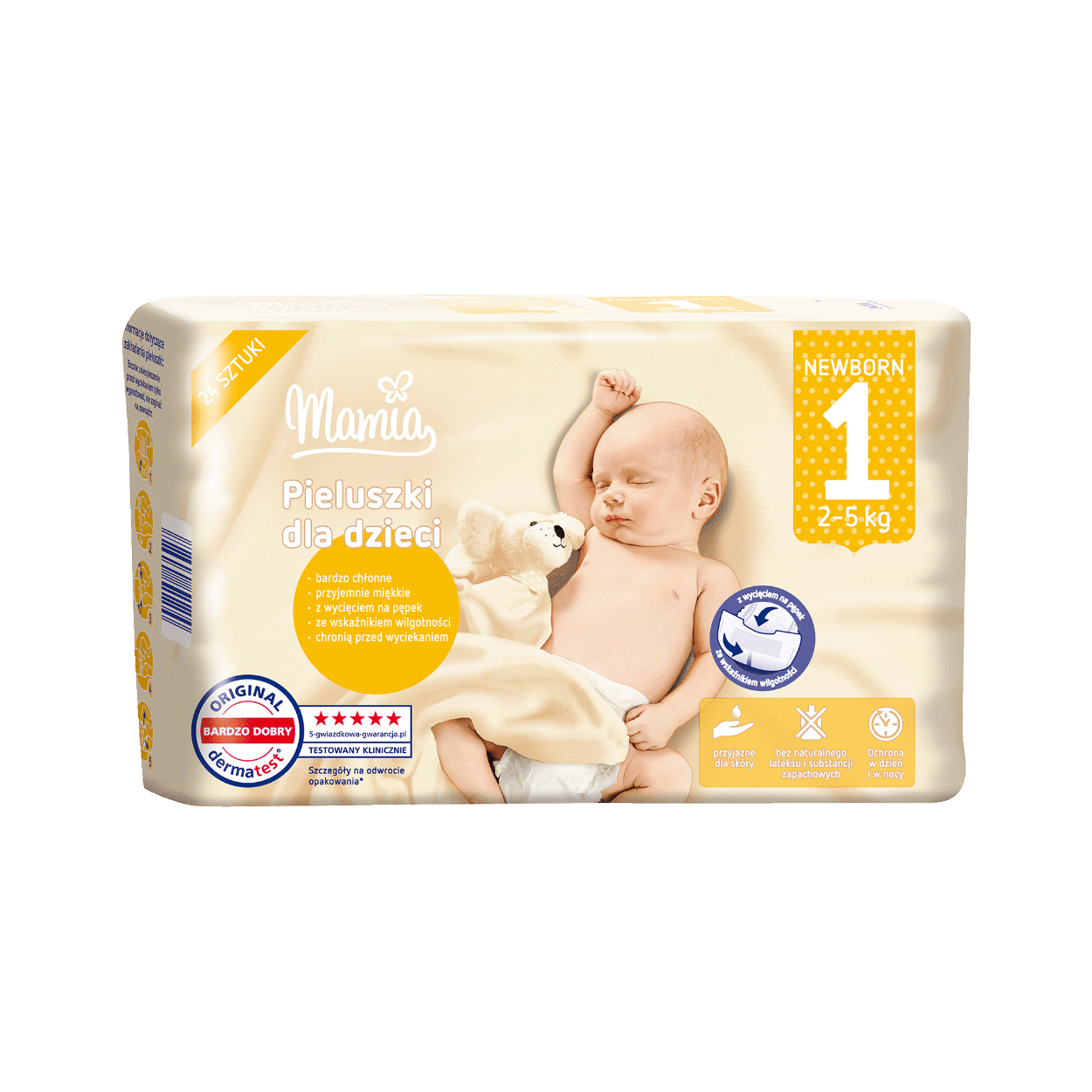 pampers new baby dry 76 szt rossman