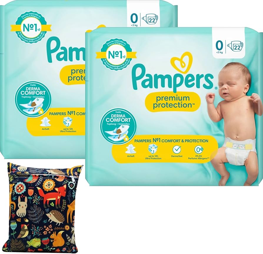 pampers premium care 1 newborn 2-5 kg 88 ks