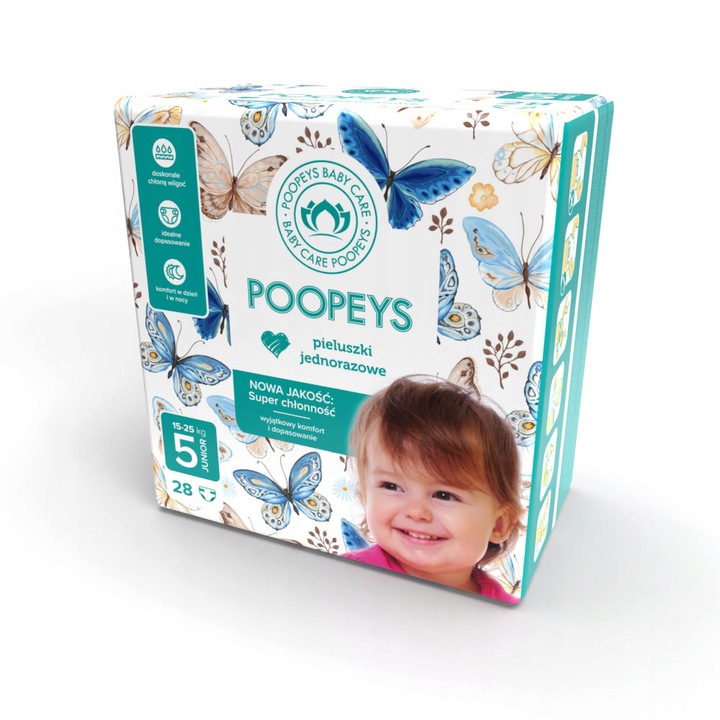 paczka pieluchy pampers care 4 160 szt