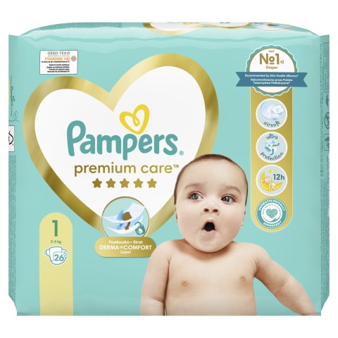 pieluszki jenorazowe pampers pure