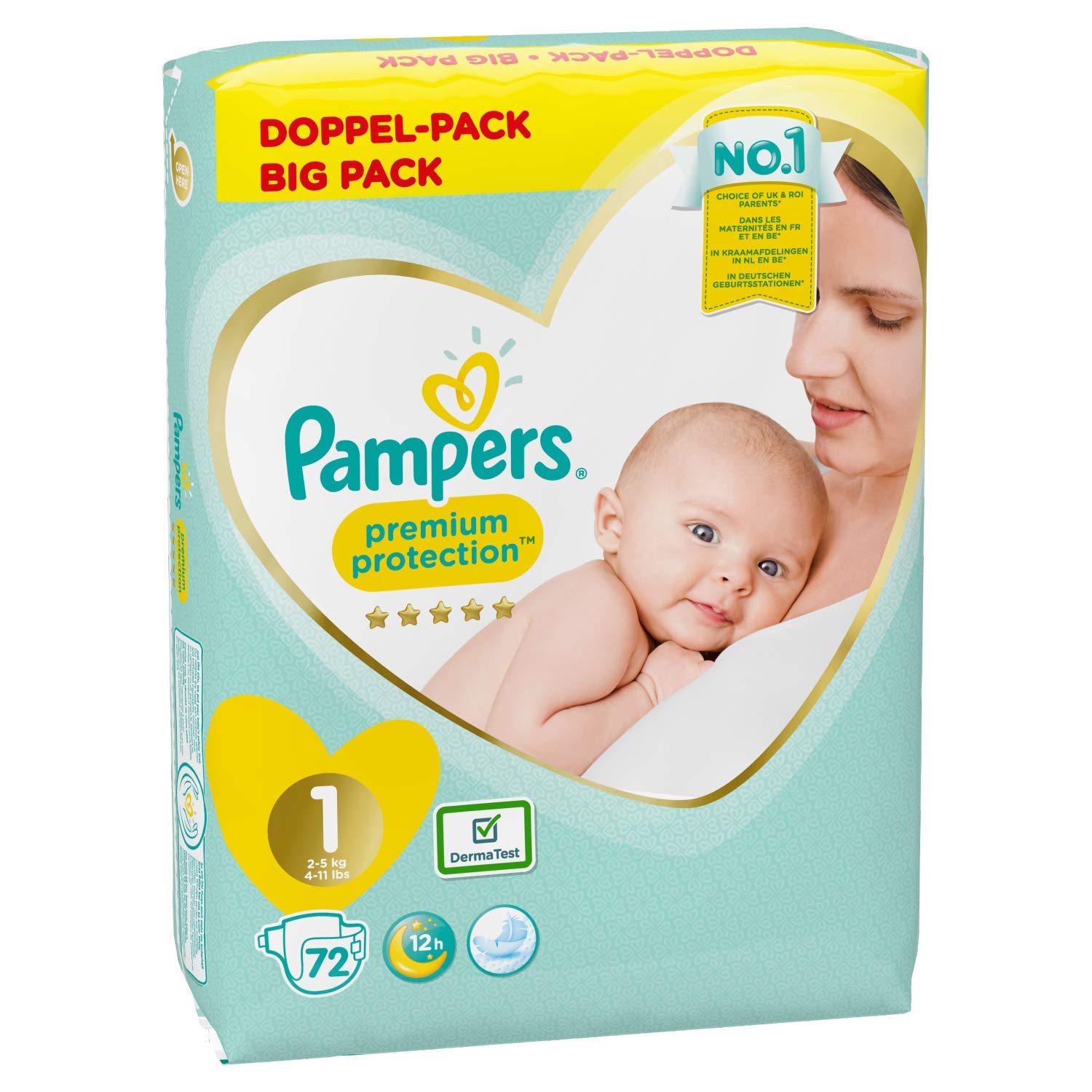 netto pieluchy pampers premium care 3 80 szt cena