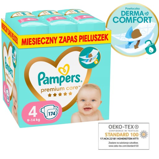 pampers pieluchy premium care 3 midi 120 szt