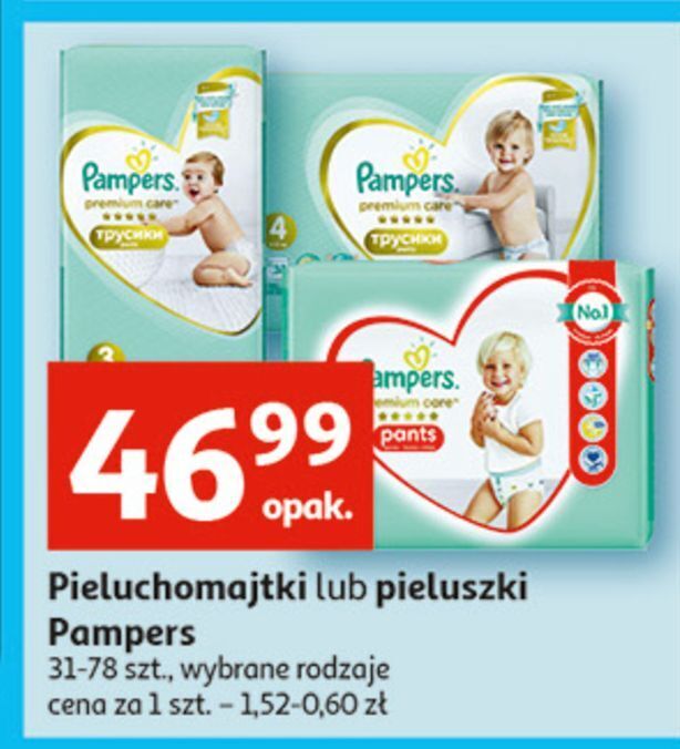 pampers premium care 3 204 szt